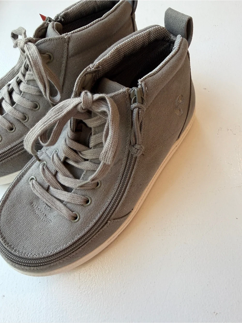 Billy Footwear Dark Grey Classic D R II High Adaptive Inclusive Footwear - Picture 6 of 10